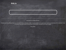 Tablet Screenshot of dtek.tv
